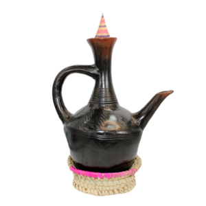 دلة جبنه قهوة حبشية من الفخار